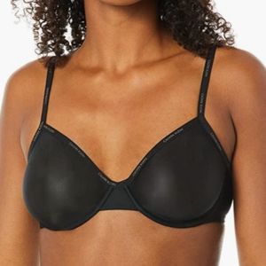 Calvin Klein sheer unlined bra